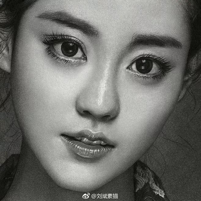 刘斌素描技法用的绘画材料,刘斌素描用的什么笔