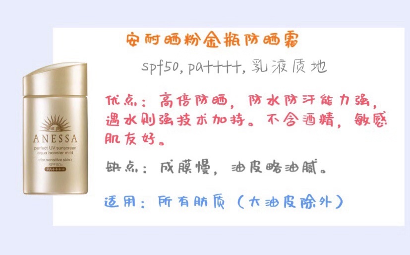 12款好用的防晒霜推荐,安耐晒防晒霜哪款最好用