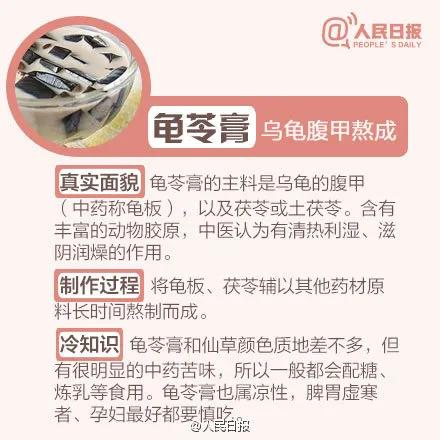 吃了龟苓膏有明显反应,龟苓膏真的有龟吗