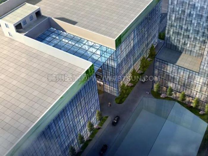 赣州万众嘉汽车交易中心航拍,赣州万众嘉汽车后市场