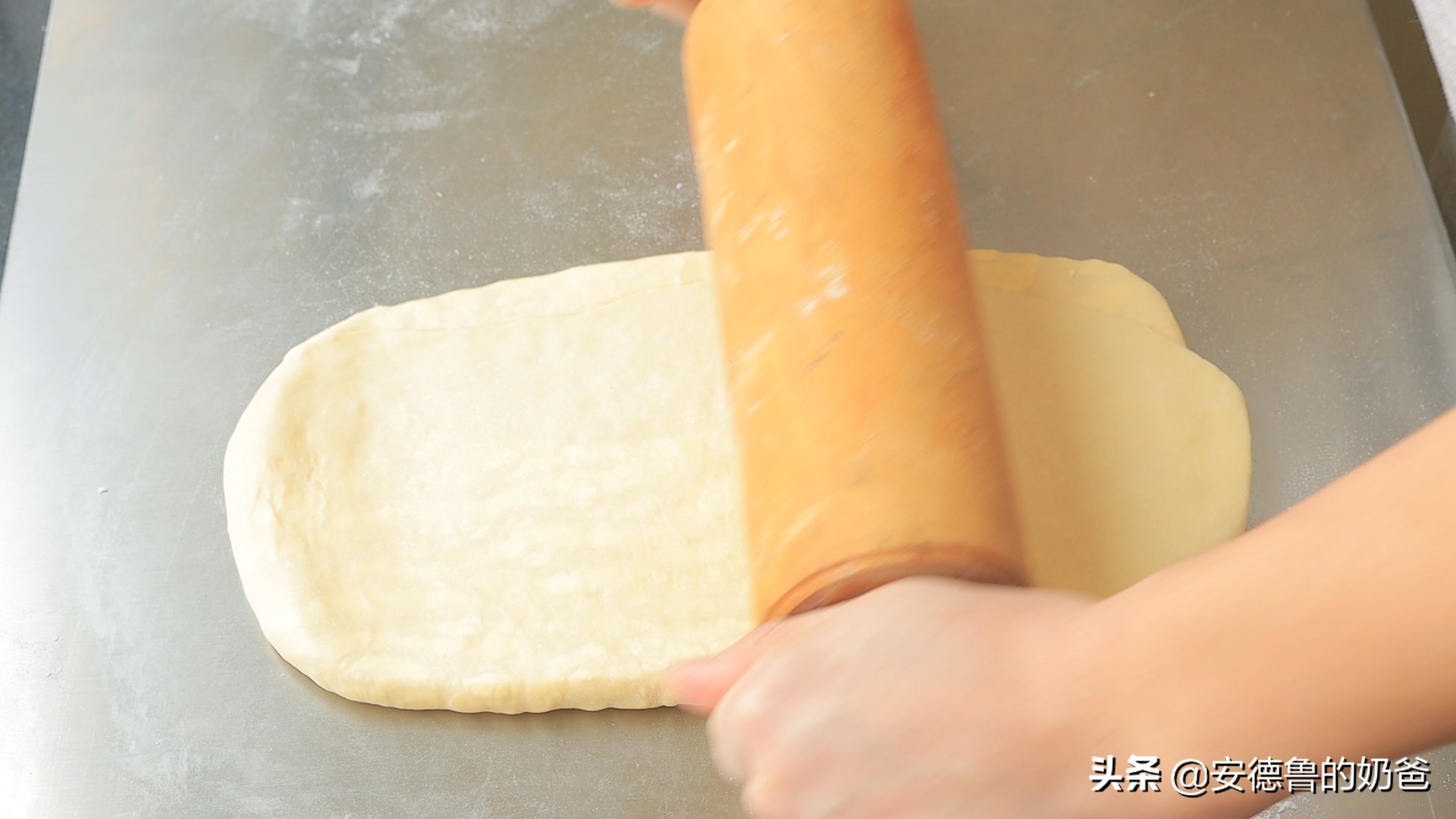 经典丹麦手撕面包西式开酥代表作奶爸教你没有厨师机一样能做得好