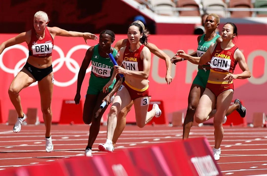 奥运女子4x100米接力赛决赛,奥运会女子4x100米接力决赛