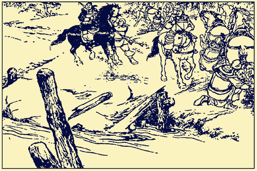 张飞单枪匹马为何能喝退曹操大军,长坂桥许褚夏侯惇