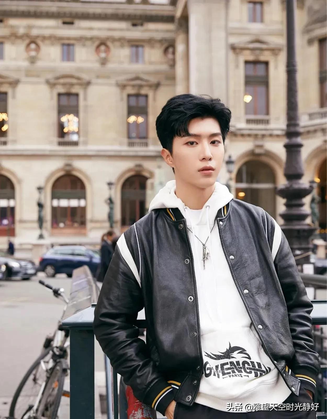 男明星西装穿搭夏季帅气,男士明星皮衣西服外套搭配