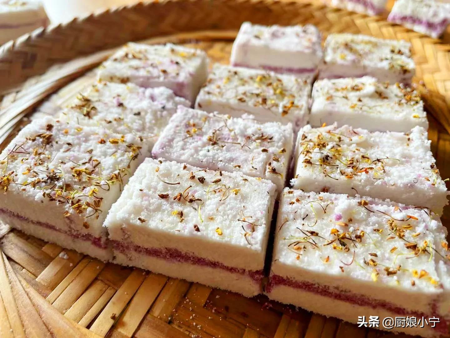 桂花米糕制作方法全过程,桂花米糕制作教程