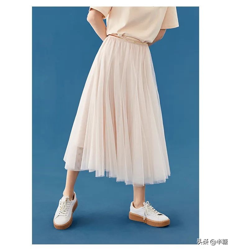 超长防晒半裙,半裙短款防晒