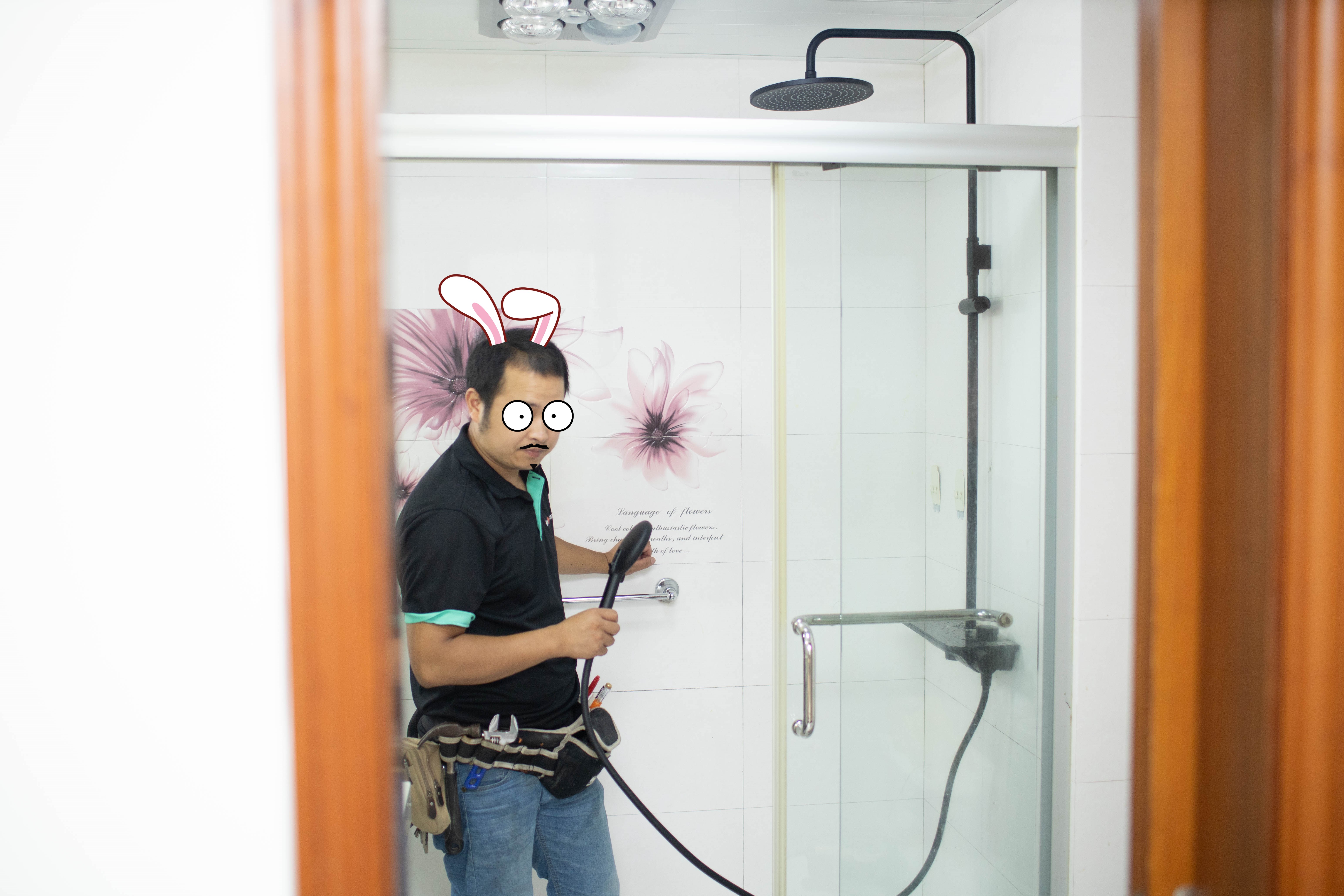 大白霸王灰淋浴花洒测评,大白皓月淋浴花洒评测