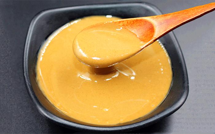 芝麻酱调好后怎么感觉不细腻,芝麻酱黏糊不好吃