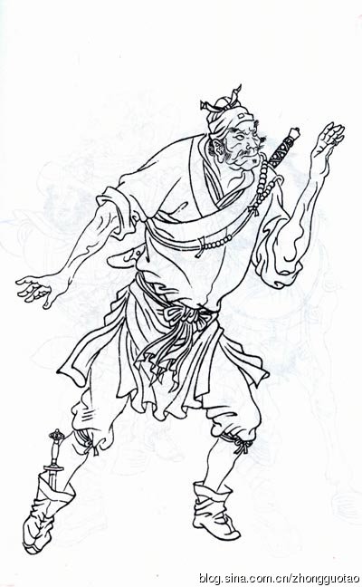 牛牧野水浒扑克,牛牧野水浒人物