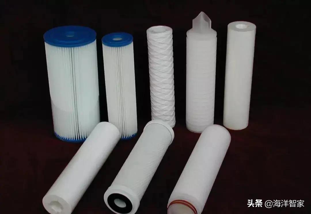 净水器滤芯100克与130克区别pp棉,净水机pp棉滤芯1毫米与5毫米区别