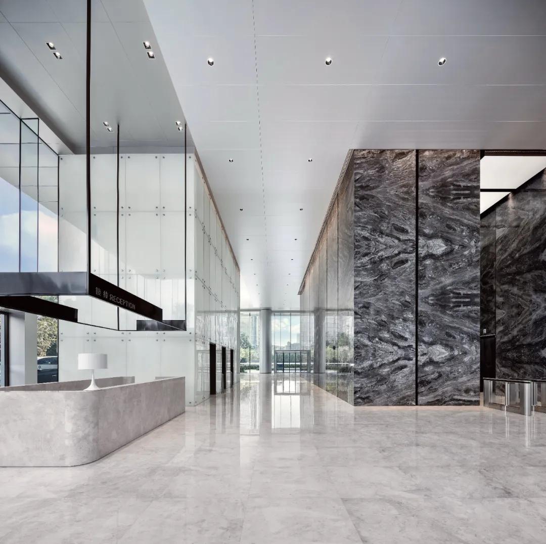 5000㎡简洁大气的办公楼空间设计