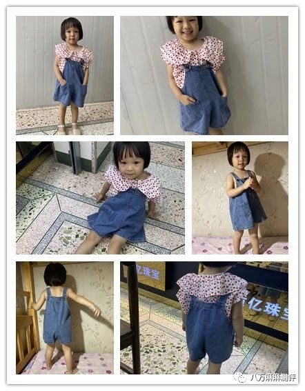 好看又好潮的牛仔背带裤,靓仔裤儿童