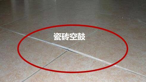 地暖瓷砖空鼓最佳补救方法,地暖铺瓷砖大面积空鼓破碎