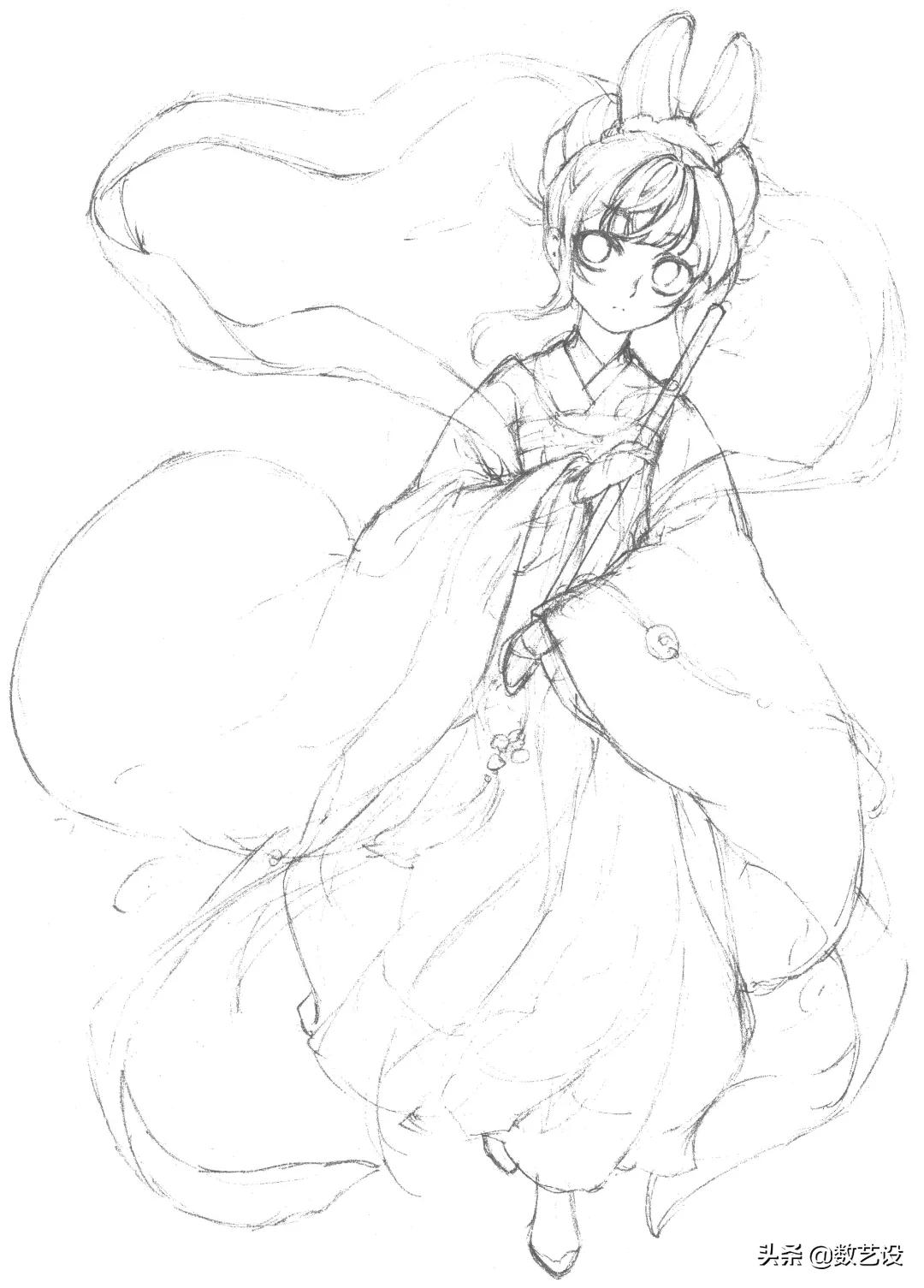 用15种颜色画的画特别漂亮,好看又复杂的又有颜色的画