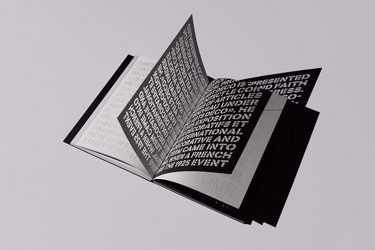 「海平面」瑞士NicoInosanto书籍封面/镂空工艺