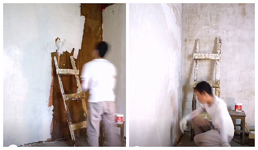 破房子改造成公主房,哥哥给妹妹改造旧房子