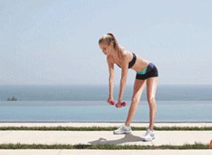 4分钟哑铃tabata训练全身燃脂,使用哑铃6个动作使你练遍全身