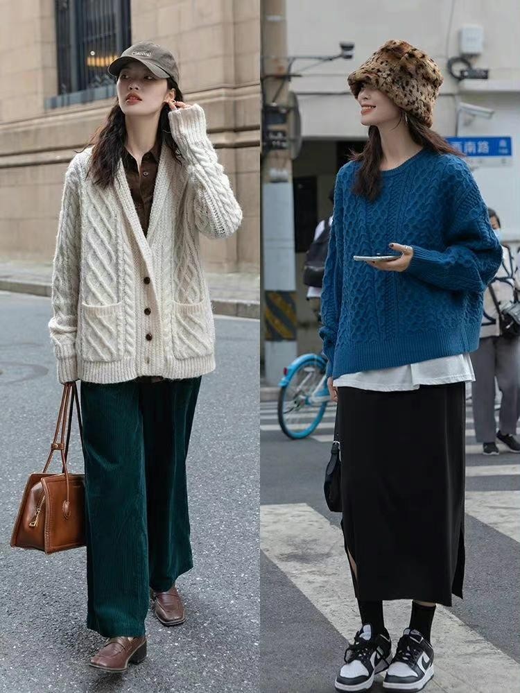 秋天流行一种穿法叫“叠穿”，韩系简约穿搭，营造穿衣层次感