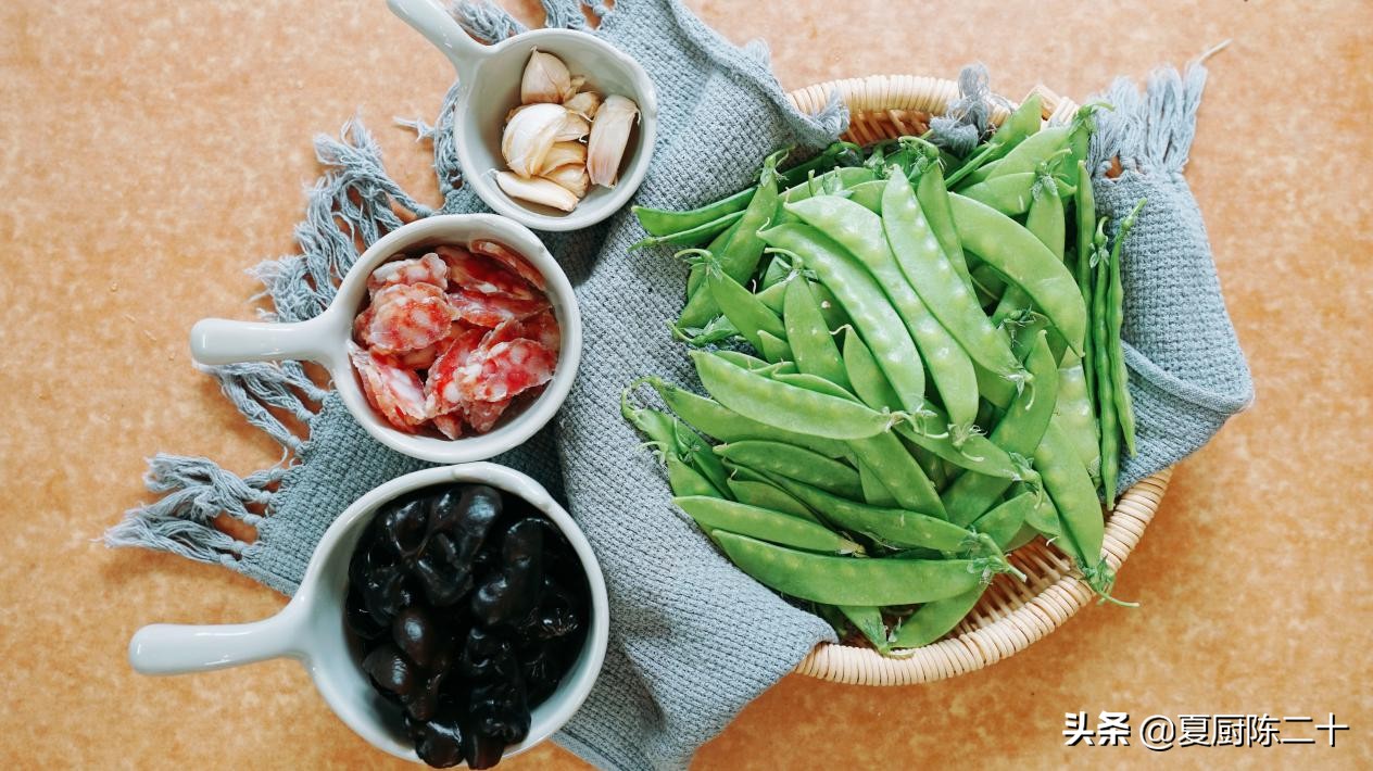 会吃的人吃的东西,素炒荷兰豆口感清脆美味下饭