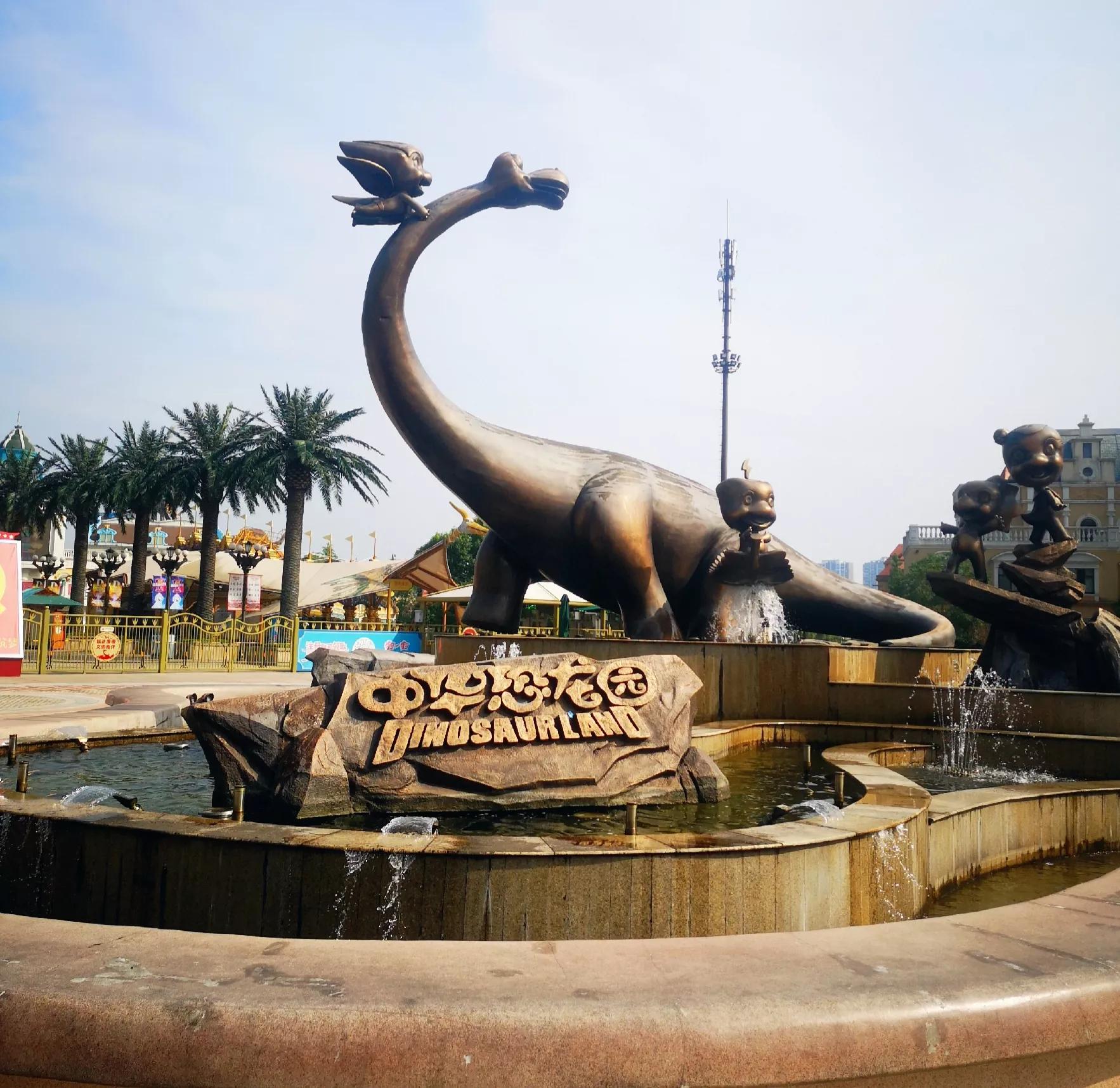 常州恐龙园恐龙穿越侏罗纪,常州恐龙园恐龙游街