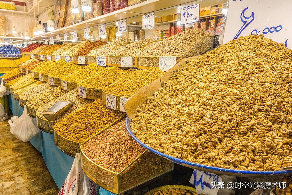 伊朗首都德黑兰夜景航拍,伊朗德黑兰图