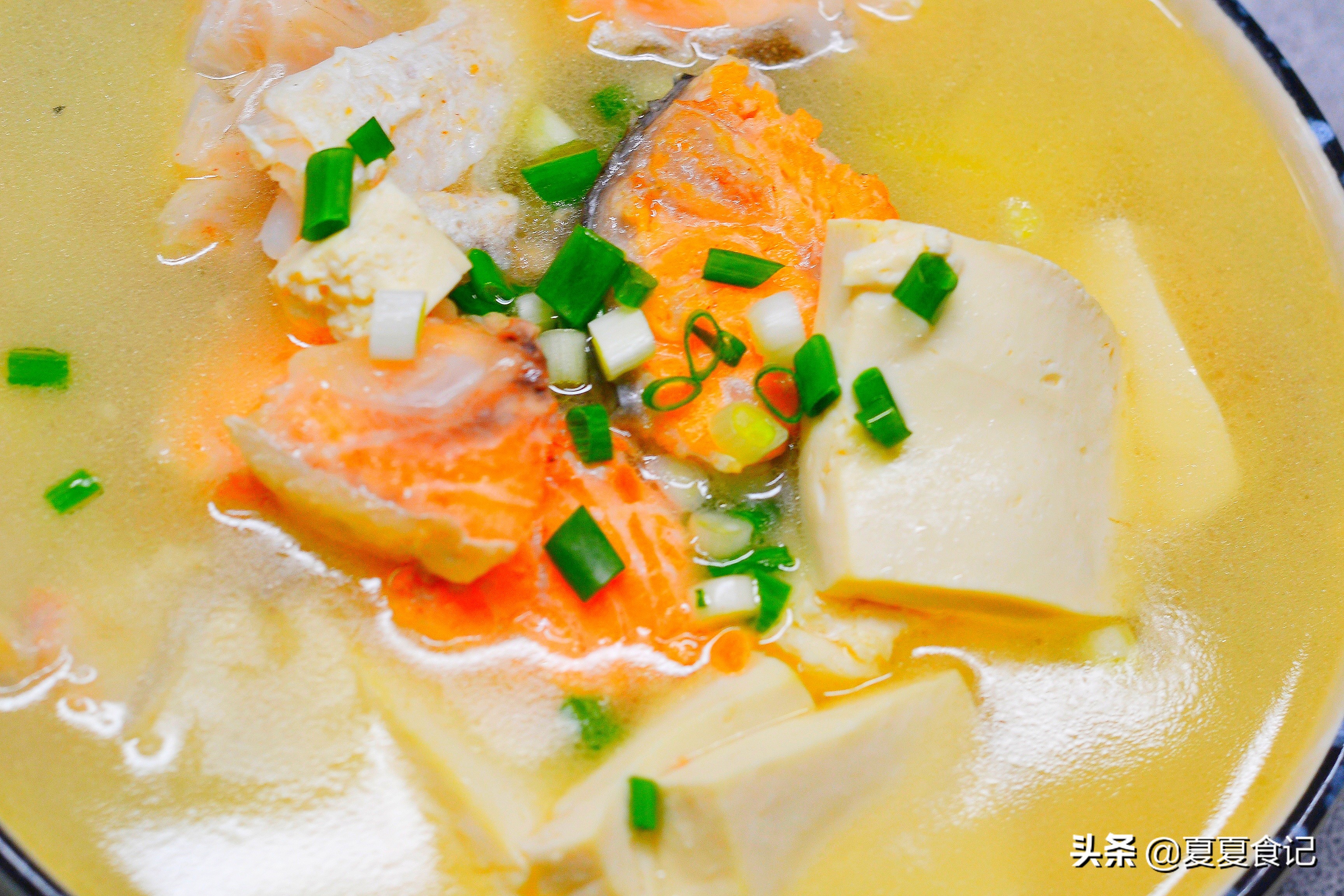 三文鱼头汤有营养价值吗,怎样做三文鱼头汤好喝