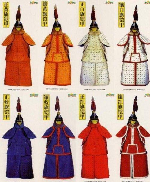 清朝八旗的地位排名以及代表人物,清朝八旗的地位排名旗主