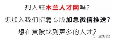 木兰县招聘公告,木兰人才市场招聘