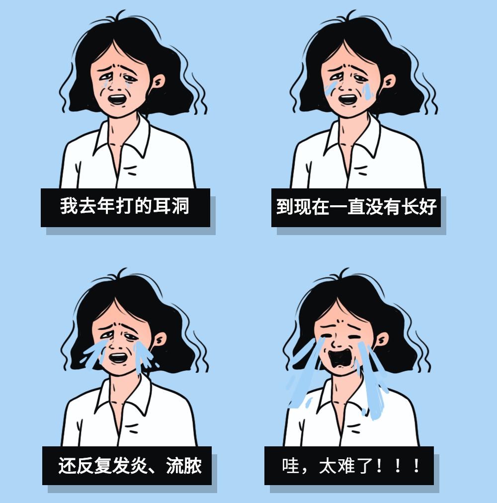 耳洞反复发炎吃什么药,耳洞反反复复发炎怎么办