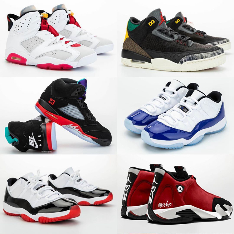 aj新发售兔八哥,aj6兔八哥和aj3白橙对比