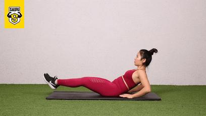 躺在床上减肚子的8个健身动作,适合在床上练的减肚子的动作