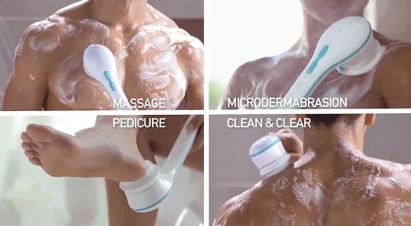 背部搓澡的方法,一个人搓澡怎么搓到后背