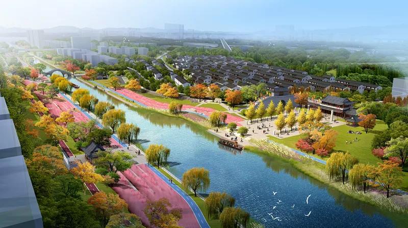 钱塘江滨水绿廊,滨江区钱塘江景观