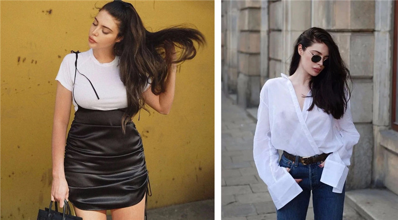 胸大怎么穿衣服不尴尬,胸大的妹子穿什么衣服保守