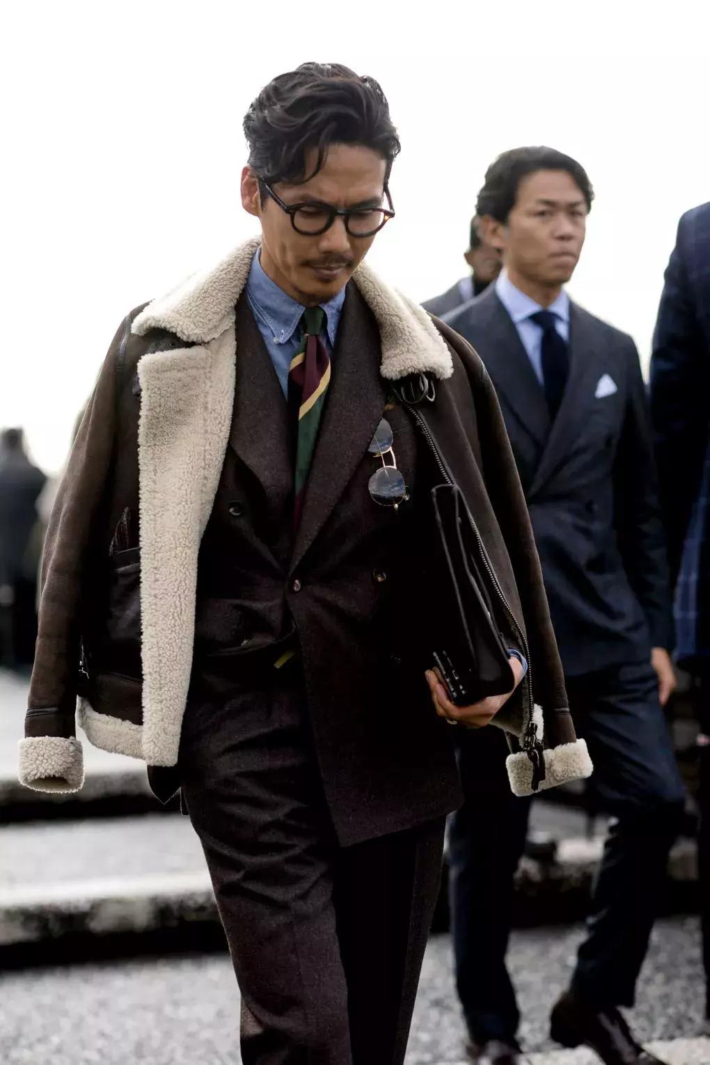 男士英伦雅痞风领带搭配,领带的时尚穿搭男