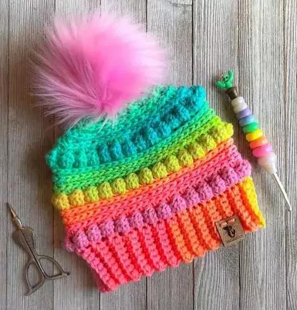 儿童帽子3-6岁毛衣编织图解视频,6-12岁儿童帽子针织教程图解