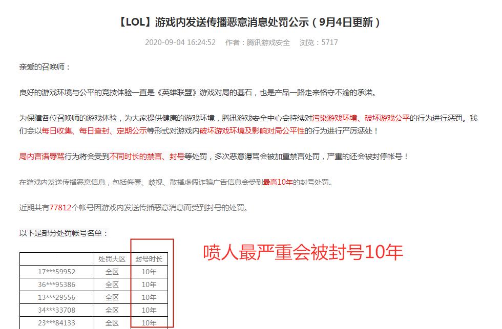 LOL出手整治，大量玩家被封10年，代练屡禁不止的原因找到了