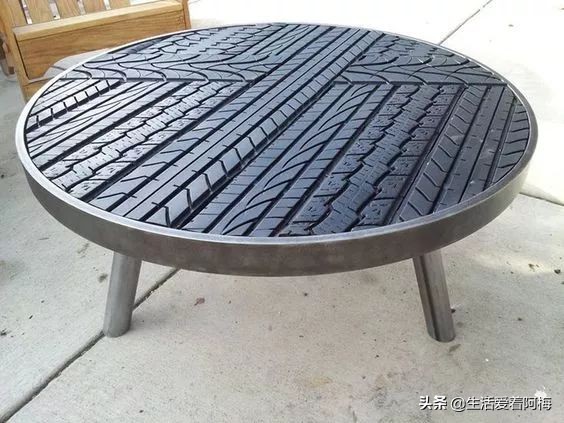 旧轮胎怎么改造成家里的装饰品,旧轮胎变废为宝炼油