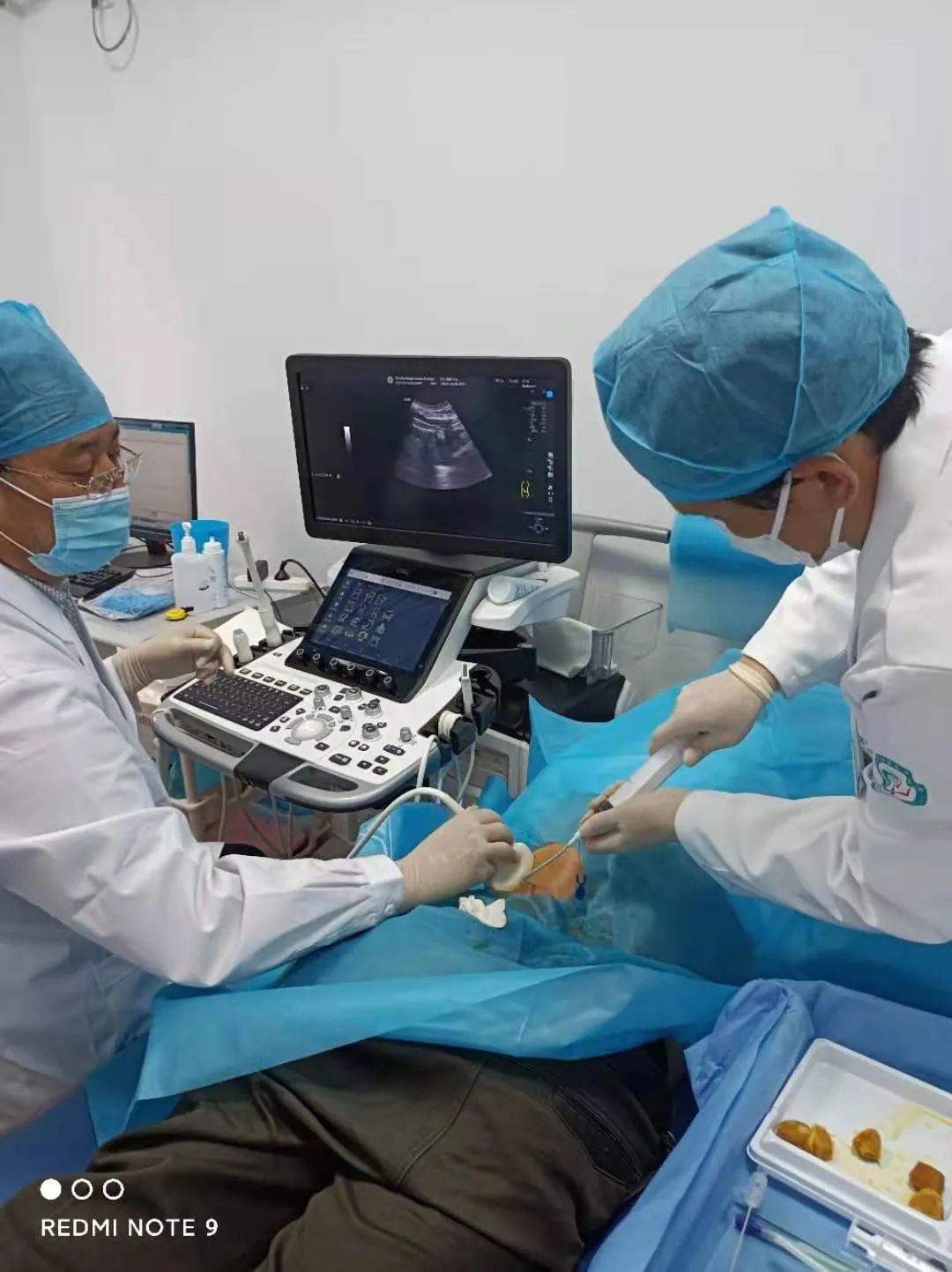 超声介入针尖下的手术新区中心医院成功开展多项超声介入诊疗手术