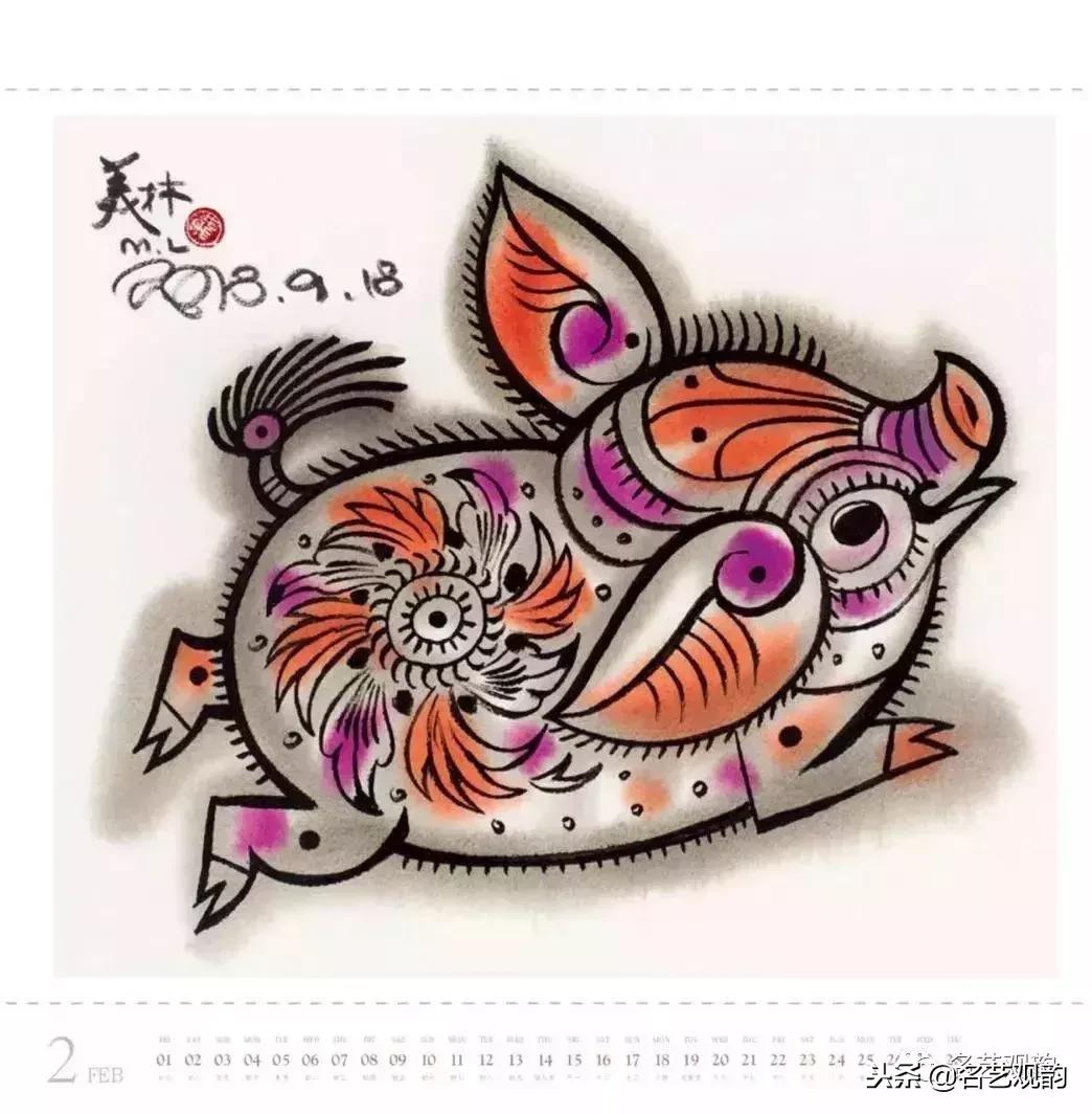 赏十大名家画笔下的猪，”猪“福填满2019！