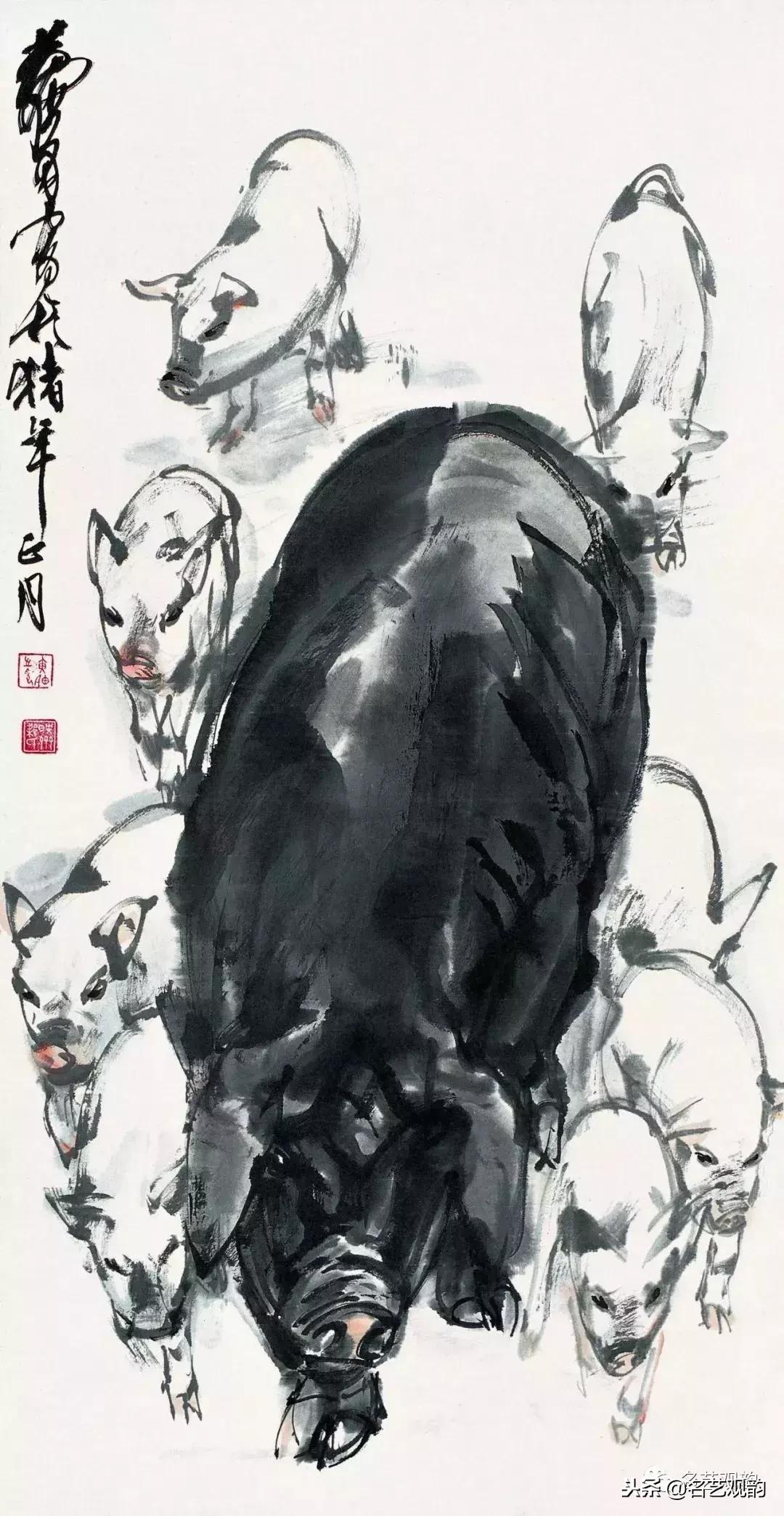 赏十大名家画笔下的猪，”猪“福填满2019！
