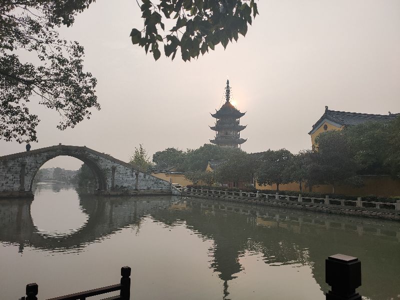 苏州震泽古镇慈云禅寺,苏州市震泽古镇