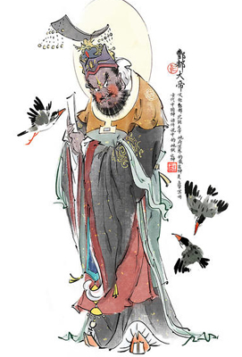 中国神话故事所有的神图片,冥界诸神排名前100