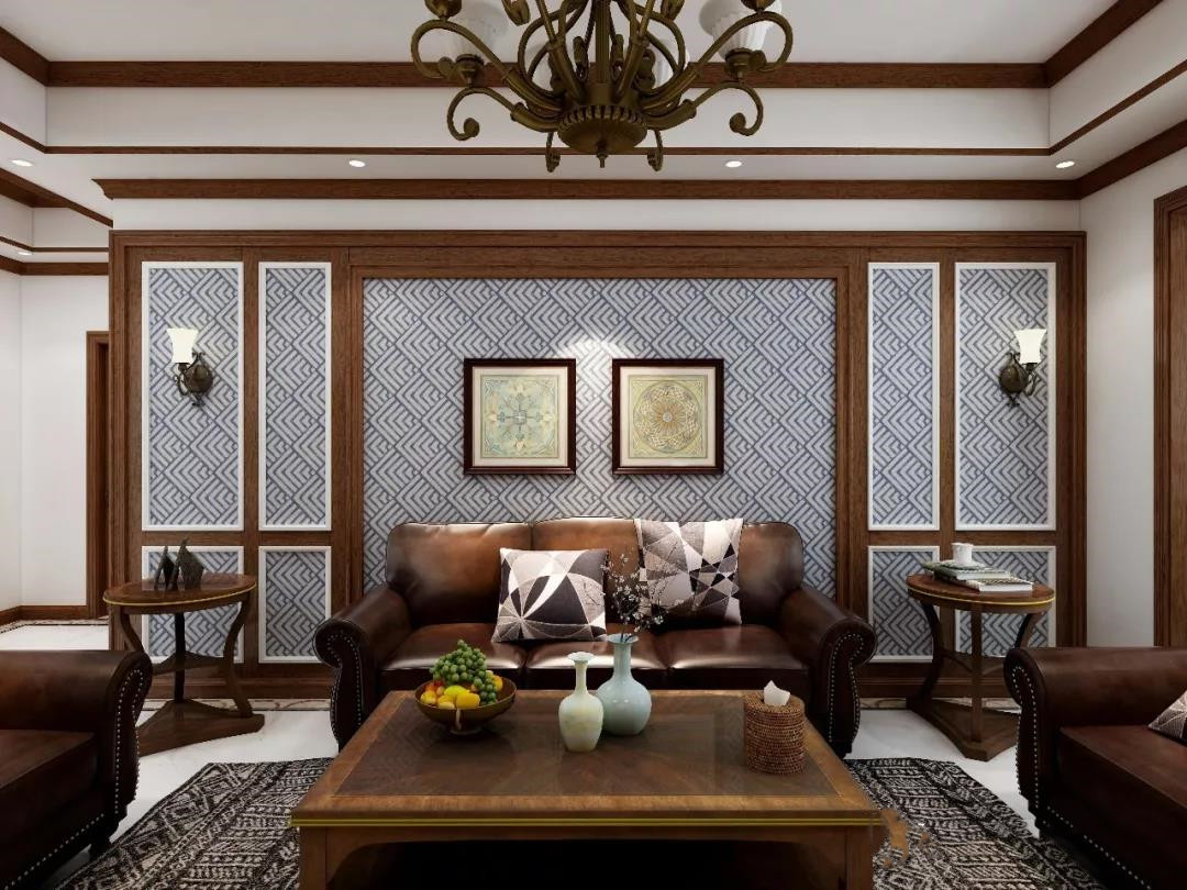 漂亮！原来，开洋木门有这么多背景墙样式可以选