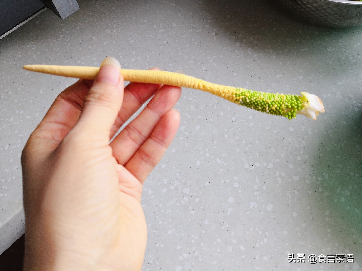 芋头花焯水,芋头花的正确焯水方法