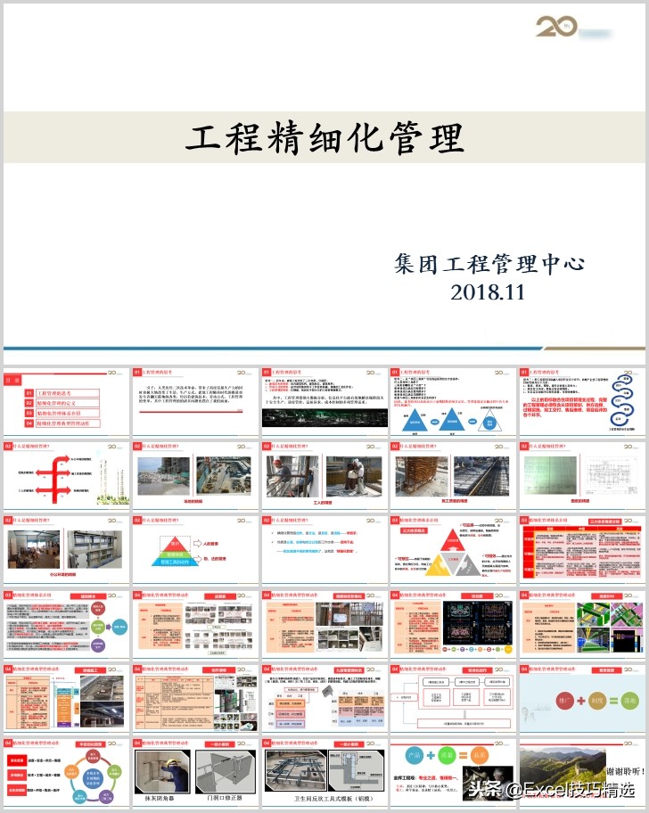 工程管理培训课件ppt大全,集团精细化管理系统方案