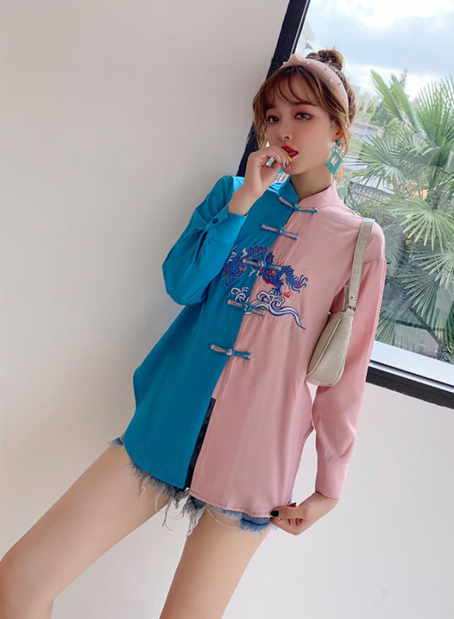 日常复古风唐装,唐装中国风女装时髦