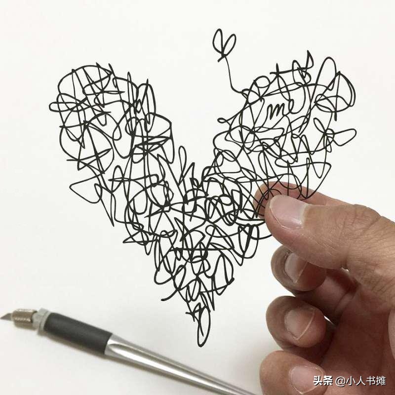 日本剪纸大神,龙猫剪纸手工制作