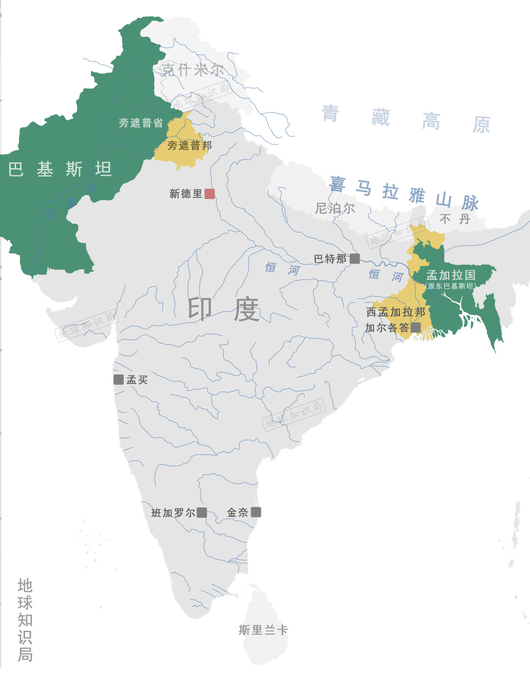 什么是地球知识局,孟加拉国地理知识