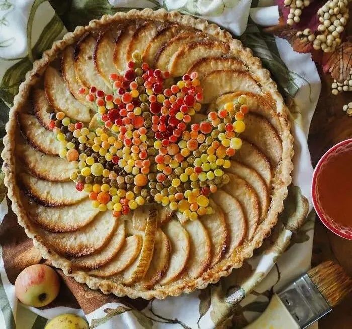 中式创意高颜值糕点,好看的艺术糕点